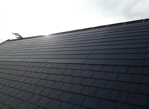 Casa Roof Solar Energy System 95W Mono Perc Solar Shingle Roof Tiles para Estufa Fotovoltaica BIPV Painéis Solares - Product Image 4