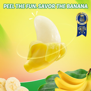 Caramelle Gommose Pelabili Amos Peelerz Gusto Banana Originale - Product Image 2