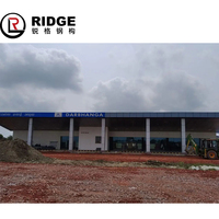 Bâtiment préfabriqué à installation rapide Structure en acier Maisons préfabriquées en conteneur pour hôtel École Maison Construction Garage Stockage