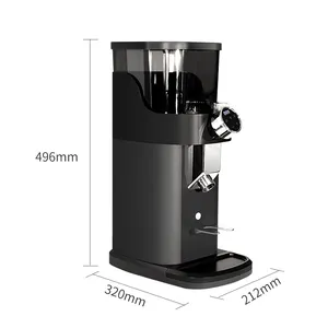 Hochwertige geschwindigkeit verstellbare Kaffeemühle Maschine Hotel Mahlen und Kaffee maschine Maschine