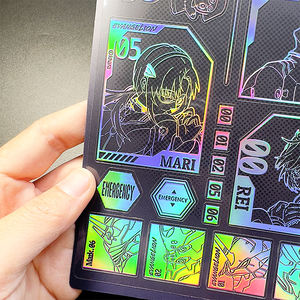 Fabricant de feuilles d'autocollants découpés à la forme, holographiques, personnalisés avec logo, A5 A6, transparentes, feuilles d'autocollants en feuille holographique - Product Image 3