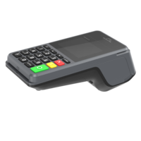 Terminal de paiement intelligent portable pour point de vente, écran 2,4 pouces avec clavier, système de facturation mobile avec imprimante pour la vente au détail