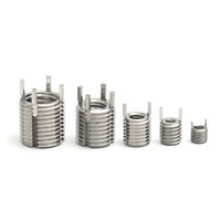 Thread Repair Inserts Keensert Threaded Bushing SS303 Stainless Steel Key-Locking Thread Insert