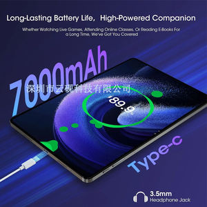 Tablette PC gris violet de 10.95 pouces <span class=keywords><strong>Android</strong></span> <span class=keywords><strong>13</strong></span>.0 8GB RAM 128GB ROM Tablet Computer Bienvenue à contacter - Product Image 5