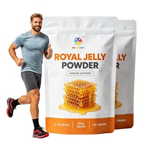 Jalea Real Orgánica Liofilizada al por Mayor, Sin Gluten ni Azúcar, Apoya la <span class=keywords><strong>Salud</strong></span> Inmunológica y el <span class=keywords><strong>Bienestar</strong></span> para Adultos - Product Image 1