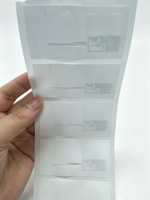 Étiquette RFID UHF pour bijoux, étiquette intelligente imperméable, autocollant imprimable pour bagues, montres, suivi