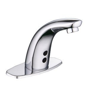 Grifo con Sensor automático sin contacto, grifo <span class=keywords><strong>de</strong></span> agua sin contacto, baño, cocina, escuela, Villa, válvula <span class=keywords><strong>de</strong></span> cerámica, mezclador <span class=keywords><strong>de</strong></span> lavabo - Product Image 1