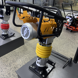 Best Selling Oem Electric Rammer 220v 380v Impact Compaction Machine <b>Vibrating</b> Tamping Compactor - Product Image 1