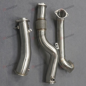 High Performance Exhaust System Assembly Straight Downpipe for BMW M3 M4 G80 G82 S58 3.0T With Midpipe Front Pipe - Product Image 5
