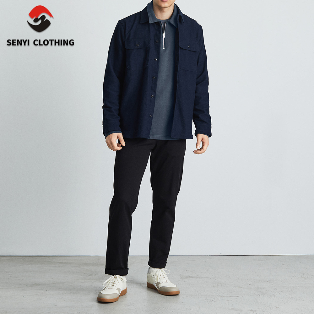 Повседневный модный Свободный облегающий свитер на заказ, осенне-зимний хлопковый свитер на молнии с капюшоном для мужчин