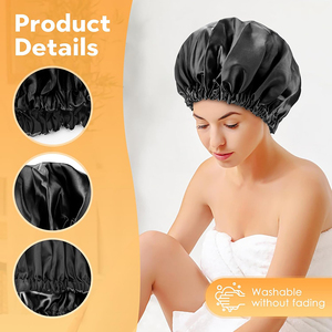 <span class=keywords><strong>Bonnet</strong></span> de nuit en satin GTOP, double couche, pour dormir, <span class=keywords><strong>bonnet</strong></span> pour <span class=keywords><strong>cheveux</strong></span> <span class=keywords><strong>bouclés</strong></span> naturels, pour femmes - Product Image 5