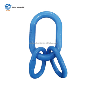 Conexiones <span class=keywords><strong>de</strong></span> Cadena G100 Tipo US Master Link <span class=keywords><strong>de</strong></span> Acero Superaleado Forjado, Templado y Recubierto para Elevación Industrial y <span class=keywords><strong>en</strong></span> la Construcción - Product Image 5