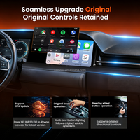 Autokit Carlinkit CP2AM 4-en-1 : Dongle CarPlay sans fil, MirrorLink, Plug & Play, adaptateur vidéo Android Auto pour la mise en miroir