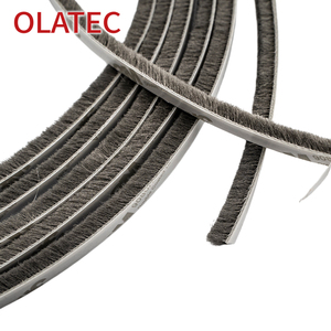 แถบกันลม OLATEC ความหนาแน่นสูง แบบมีกาวในตัว ฐาน <span class=keywords><strong>PVC</strong></span>  แทรกสแตนเลส ประหยัดพลังงาน กันเสียง - Product Image 3