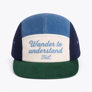 Wholesale T&L Brand Custom Logo Chenille Embroidered 7 Panel Corduroy Adjustable Snapback Cap Luxury <b>Flat</b> Brim <b>Hat</b> Manufacturer - Product Image 2