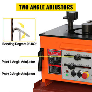 Mini Piegatrice Idraulica per Barre d'Acciaio 1700W 220V/110V con Pedale, Macchina Elettrica per Piegare Barre in Acciaio 6-25mm, Semi-Automatica in Acciaio Inox - Product Image 4