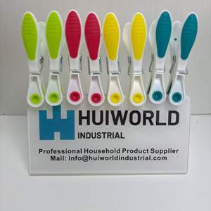 Paquete de 20 <span class=keywords><strong>Pinzas</strong></span> para <span class=keywords><strong>Ropa</strong></span> de Plástico, <span class=keywords><strong>Pinzas</strong></span> para Tender <span class=keywords><strong>Ropa</strong></span>, Clips para <span class=keywords><strong>Ropa</strong></span> de Colores - Product Image 5