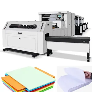 Machine de fabrication de papier de format A4 entièrement automatique Machine de bureau de découpe de papier d'écriture <span class=keywords><strong>Ligne</strong></span> de production de coupe-papier A4 - Product Image 5