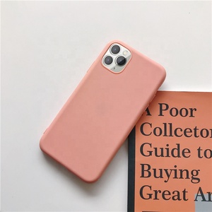 Tschick เคสโทรศัพท์สีพื้นสำหรับ <span class=keywords><strong>iPhone</strong></span>,เคสสำหรับรุ่น SE <span class=keywords><strong>2020</strong></span> <span class=keywords><strong>11</strong></span> <span class=keywords><strong>Pro</strong></span> <span class=keywords><strong>Max</strong></span> X XR Xs <span class=keywords><strong>Max</strong></span> ทำจาก TPU แบบนิ่มคลุมด้านหลังแบบเรียบง่ายสำหรับ <span class=keywords><strong>iPhone</strong></span> 6S 7 8 Plus - Product Image 4