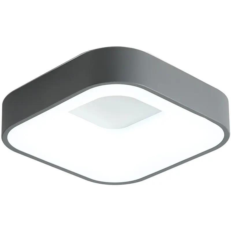 Minimalismo moderno lampada da soffitto a Led con telecomando lampadario quadrato per soggiorno sala da pranzo cucina camera da letto luce semplice