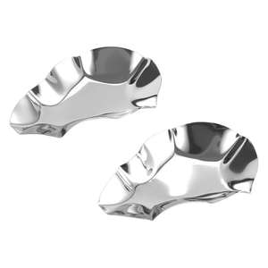 Plato para Ostras de Acero Inoxidable de 12 cm x 7.8 cm, Apto para Lavavajillas, Bandeja para Servir Condimentos y Mariscos - Product Image 5