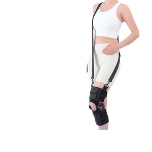 Adjustable <b>Knee</b> Brace With Strap For <b>Knee</b> Joint Support Running <b>Exercise</b> Fitness Protection - Product Image 1