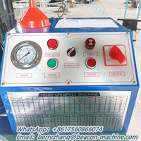 Machine automatique de rétrécissement de tuyau d'acier Machine hydraulique de sertissage de tuyau Échafaudage de tube en acier Tube rond rétrécissement carré de tube