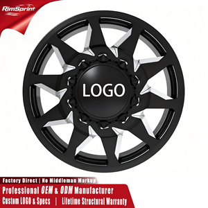 ล้อแม็กปลอมแปลง JTX 22-30นิ้ว10X285สำหรับ Chevy Silverado 3500HD GMC Sierra 3500HD 4x4 - Product Image 1