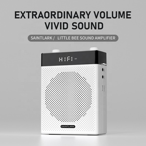 Bộ khuếch đại giọng nói <span class=keywords><strong>Bluetooth</strong></span> Saintlark mới, loa âm thanh chuyên nghiệp mini với micro có dây - Product Image 4