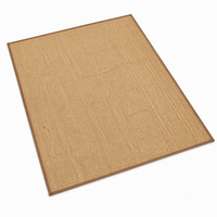 Tapis en fibres de sisal tissé, tapis de sol en sisal naturel pour chambre à coucher, couloir, salon, sur mesure Bocai