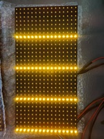 Module LED monochrome rouge jaune blanc bleu vert P10, écran d'affichage LED programmable