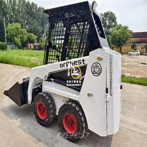 Mini chargeuse compacte de haute qualité utilisée à bas prix 99.99% chargeuse sur pneus Diesel de haute qualité à faible durée de travail moteur de base - Product Image 6