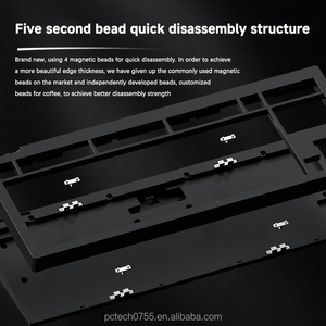 Weikav Stars80v2 Kit de teclado mecánico Inalámbrico Tres modos Rgb Teclado de aluminio para juegos de intercambio en caliente - Product Image 4