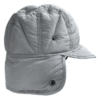 Personalizado al aire libre Unisex cálido acolchado abajo piloto sombrero invierno impermeable oreja solapa aviador sombreros