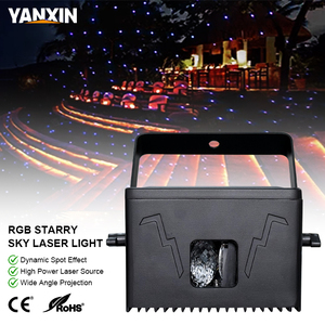 Lampe de projection <span class=keywords><strong>laser</strong></span> Firefly 40W, étanche IP65, pour intérieur et extérieur, simulation de paysage, jardin, villa, lumière d'ambiance esthétique - Product Image 3