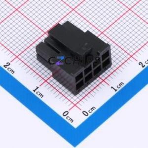 XD-43025-2*4Y Housing (Wire-to-Board / Wire-to-Wire) P=3mm Connector 2x4P 3mm 2 4 - Product Image 1