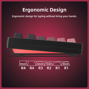 Teclado Mecánico <span class=keywords><strong>para</strong></span> Juegos Zornher ZH870 <span class=keywords><strong>de</strong></span> 88 Teclas con Retroiluminación RGB, Programable y Ejes Silenciosos - Product Image 3