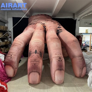 Mano Gigante Inflable de Stitch para Halloween, Escultura Inflable de Mano de Diablo para Decoración de Parques Temáticos, Laberintos Encantados y Escenarios de Clubes - Product Image 2