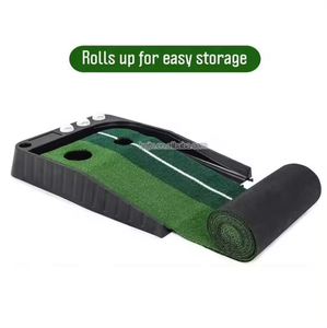Tapis portable de <span class=keywords><strong>golf</strong></span> d'intérieur personnalisé de prix attrayant avec fonction de retour automatique de balle Aide à la formation pour la pratique du <span class=keywords><strong>mini</strong></span>-<span class=keywords><strong>golf</strong></span> - Product Image 4