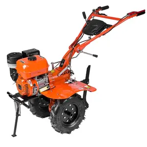 Agricultural Equipment 4 Cycle 270CC Gasoline Tillers And Cultivators 39 Inch Gear Driven Rotary Tiller