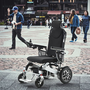 Luchthaven Goedgekeurd Lichtgewicht Rolstoel Elektrische Aluminium Opvouwbare Elektrische Verstelbare Rolstoel - Product Image 6