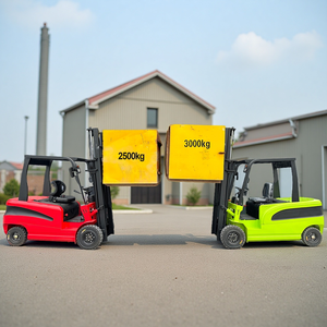 מלגזה חשמלית קטנה 1.5-3 טון, בעלת אישור CY EURO5 <span class=keywords><strong>CE</strong></span>, קיבולת 1500 ק\\\"ג, סוללת ליתיום-יון, הנעה 4X4, תורן דו-שלבי, מתאימה לשטח קשה - Product Image 2