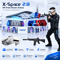 Ensemble de jeu de tir interactif en intérieur, casque VR PICO 4 Ultra, lunettes de réalité mixte, réalité augmentée, équipement multijoueur