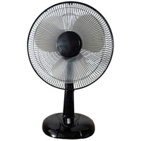 Vente directe d'usine Ventilateur de table en plastique de 6 pouces Haute performance Convertisseur AC/DC Contrôle mécanique Ventilateur de refroidissement d'air pour la maison