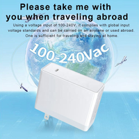 Cargador de Pared USB-C GaN de 100W HNT, OEM ODM, Logotipo Personalizado, Adaptador de Corriente Rápida Multiprotocolo PD QC PPS para Laptop y Teléfono Móvil
