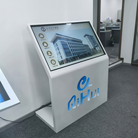 Kiosque d'information tactile interactif sur pied de 43 pouces pour affichage numérique et navigation en centre commercial
