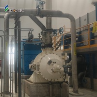 Yunda SS304 Paper Double Disc Refiner 15000 L/mnt Peralatan Penghalusan Konsistensi Rendah PLC Feeding Gear Hemat Energi 380V