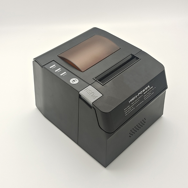203dpi Desktop 80mm Thermal Printer with Automatic Cutter Supports USB and Wireless Connection