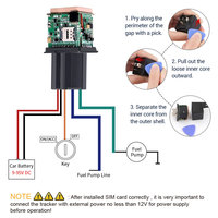 Rastreador GPS 4G para Auto MiCODUS MV930G Mini Oculto con Mapas de Google, Ubicación Precisa, Rastreo en Tiempo Real para Motocicletas y Vehículos