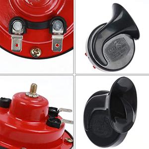 Clacson Super Potente per Camion, Treno, Barca, Auto, Tipo Singolo Elettrico ad Aria Compressa R Horn 12V - Product Image 3